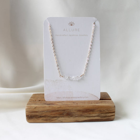 Mini Herkimer Diamond Necklace